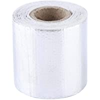 Cinta adhesiva- 5m x 5cm Cinta adhesiva reflectante para envoltura de blindaje térmico de aluminio para automóviles…
